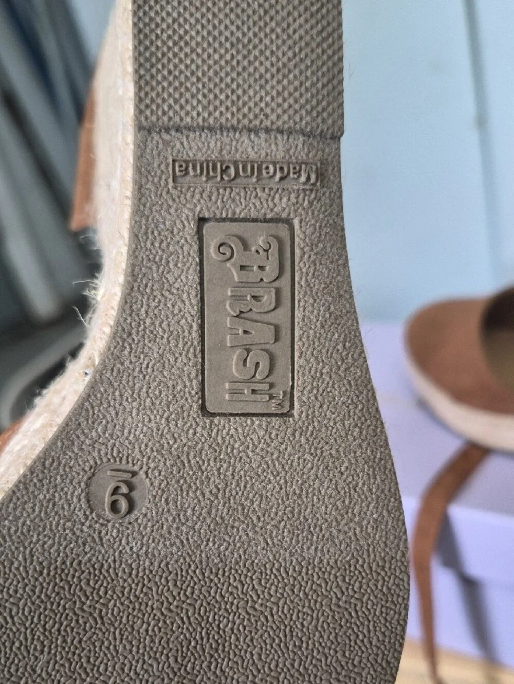 Brash Tan Suede Espadrille Wedge Sandals with Ankle Wrap